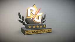 Rival Gears Racing League Trophy games, medal, logo, trophy, mo-graph
