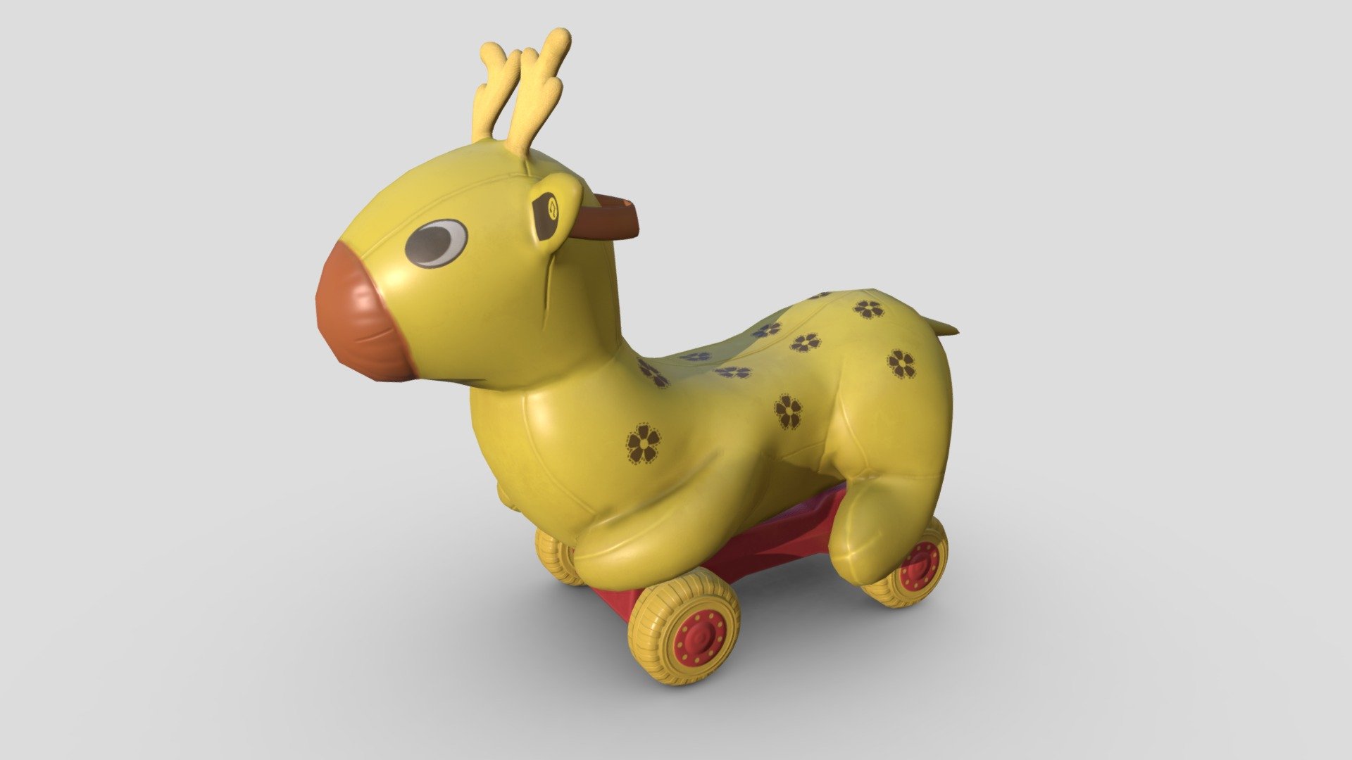 Giraffe Toy riding for kids, lowpoly AR/VR ready.

Texture PBR, the size for each map 
2048x2048 

for other models :

free :
https://sketchfab.com/kloworks/collections/free-models

Store :
https://sketchfab.com/kloworks/store - Giraffe Toy - Buy Royalty Free 3D model by KloWorks 3d model
