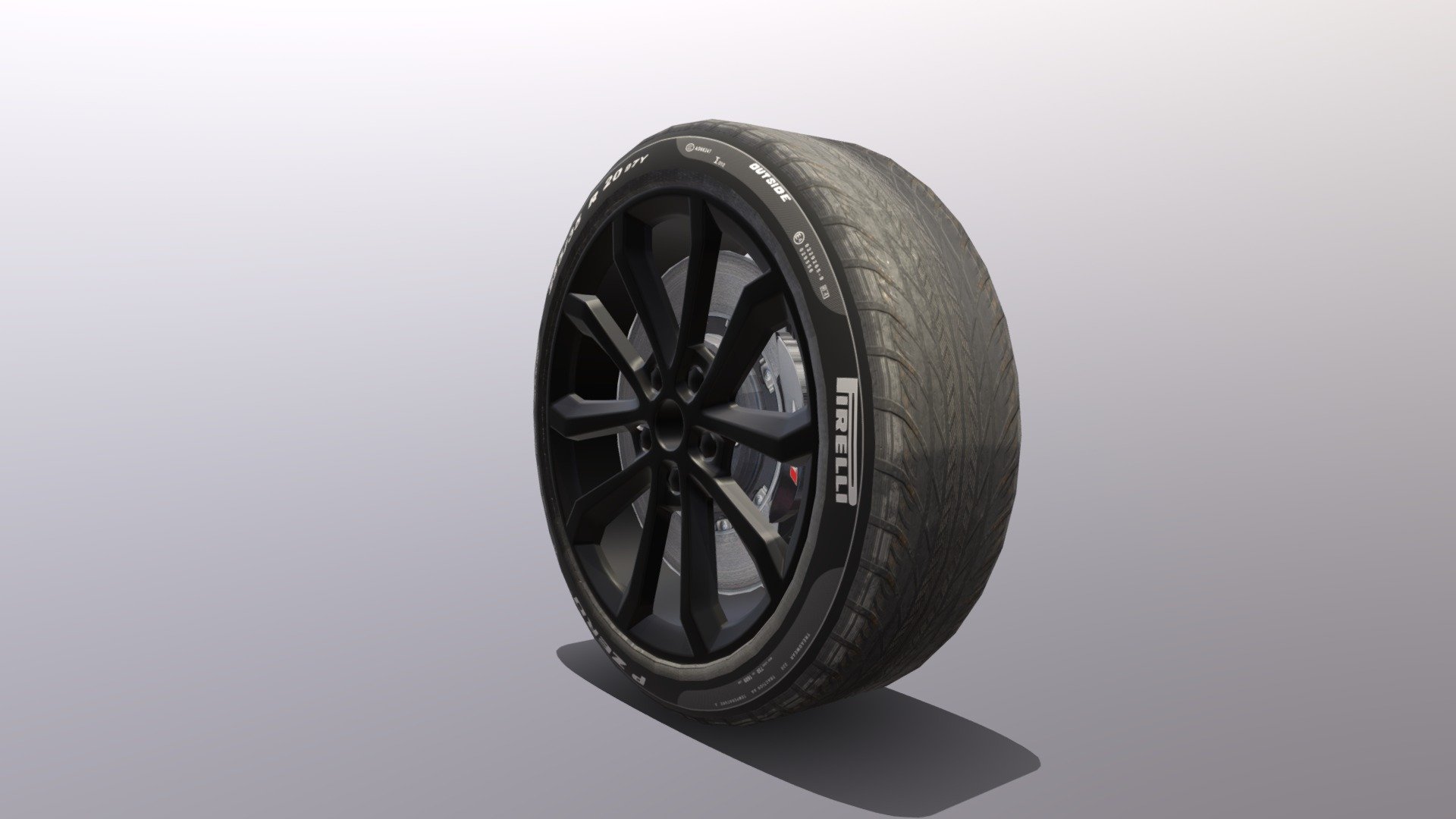 Super car wheel - SUPER CAR WHEEL - Download Free 3D model by inƨane (@NEYCER) 3d model