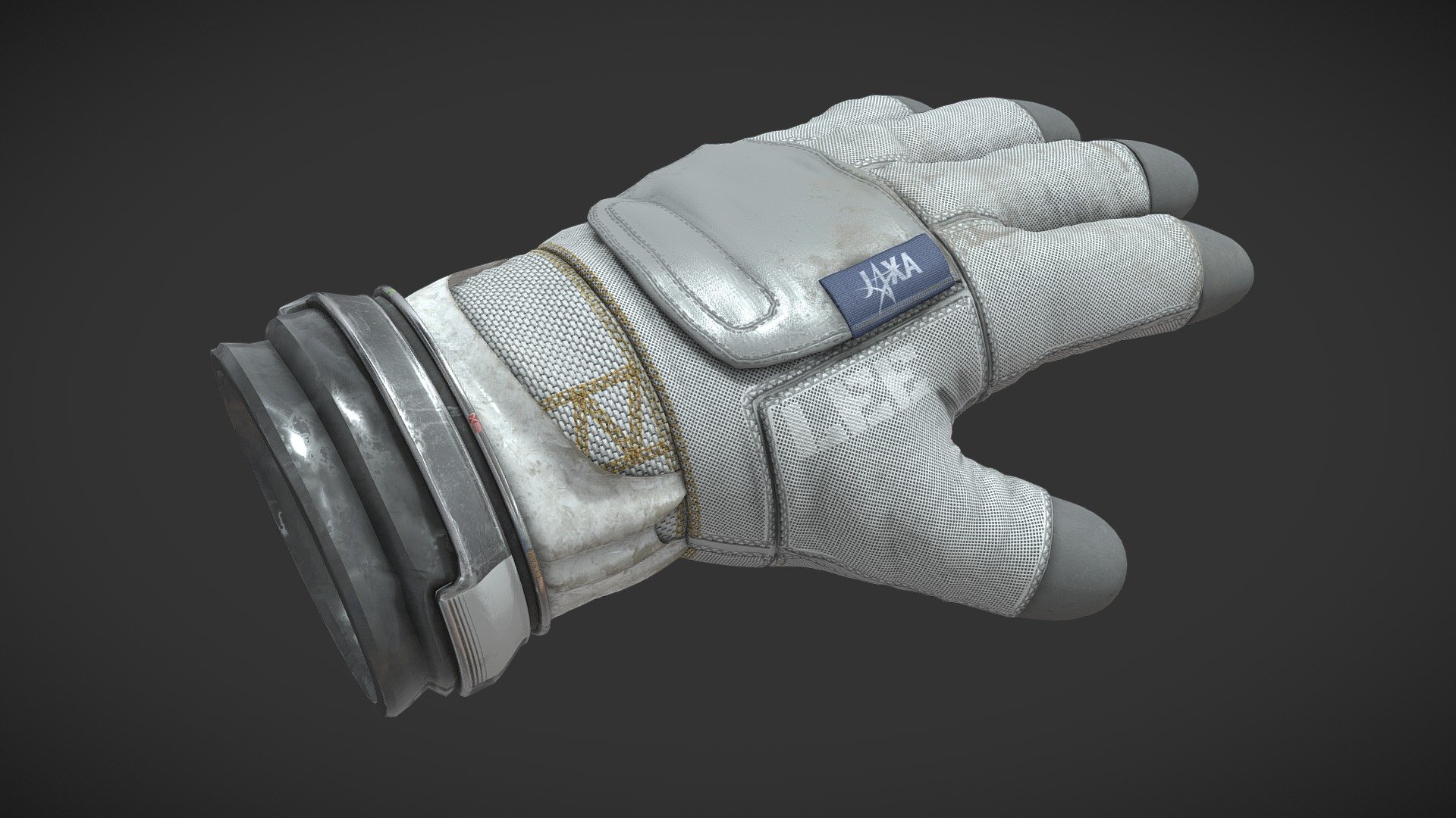 Concept glove made for a 3D AR simulation 3d model