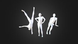 Low Poly Poses low-poly-art, lowpoly-blender, low-poly, lowpoly