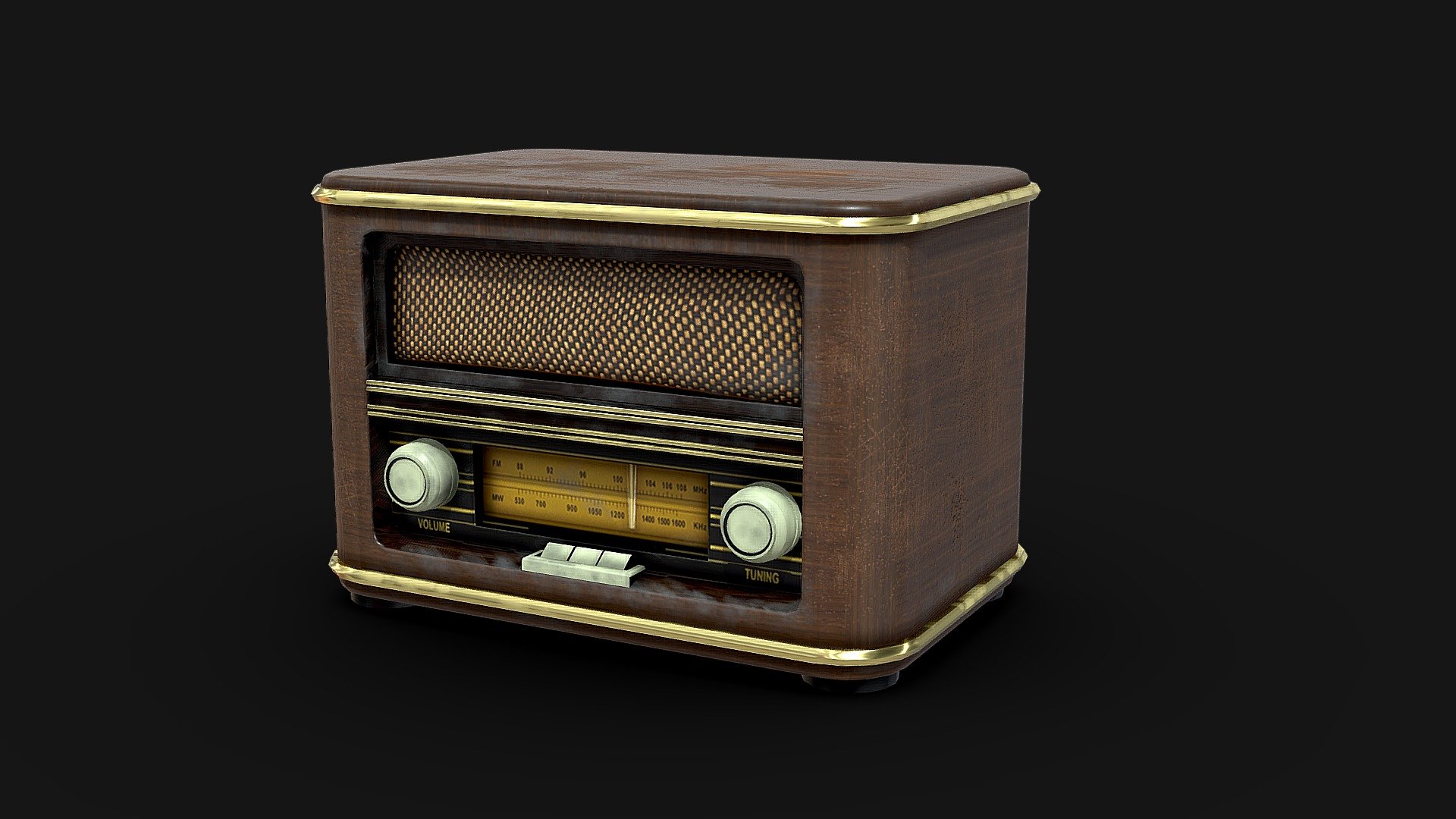 Lowpoly radio ready for games.

PBR
2048x2048 textures 3d model