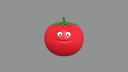 Tomato guy food, cute, tomato, vegetable, pomodoro, charactermodel, blender