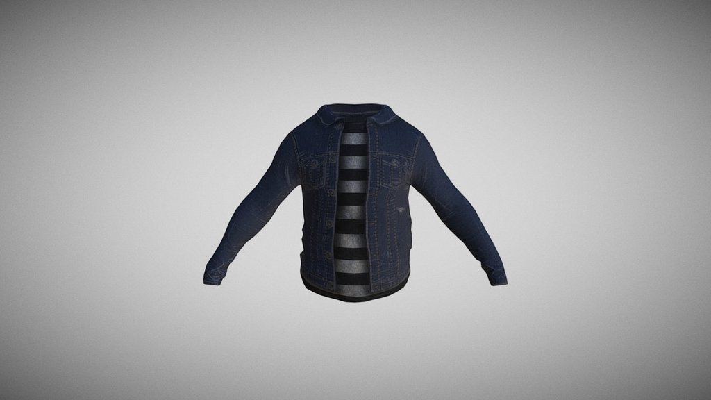 Part of Jeans Collection.

Skin Link ~ http://steamcommunity.com/sharedfiles/filedetails/?id=696520279

Collection Link ~ http://steamcommunity.com/workshop/filedetails/?id=696475056 - Jeans Jacket (Striped) - 3D model by j0hncis0rs 3d model
