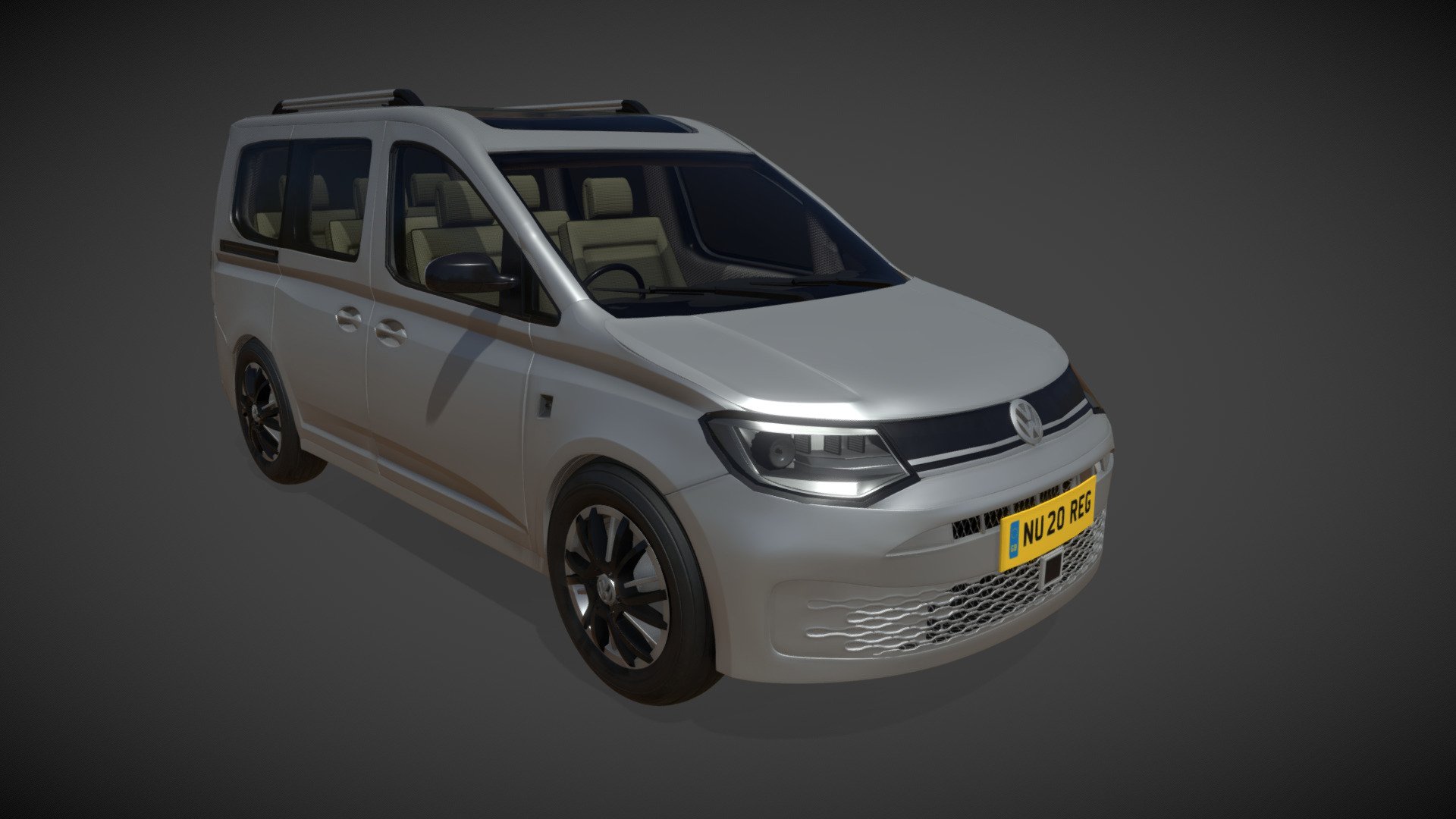 Volkswagen Transporter T6 high detailed 3D model
Modeled with Maya, Textured with Substance Painter, Rendered with Blender 3d model