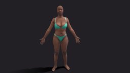 Skinny Black Female 