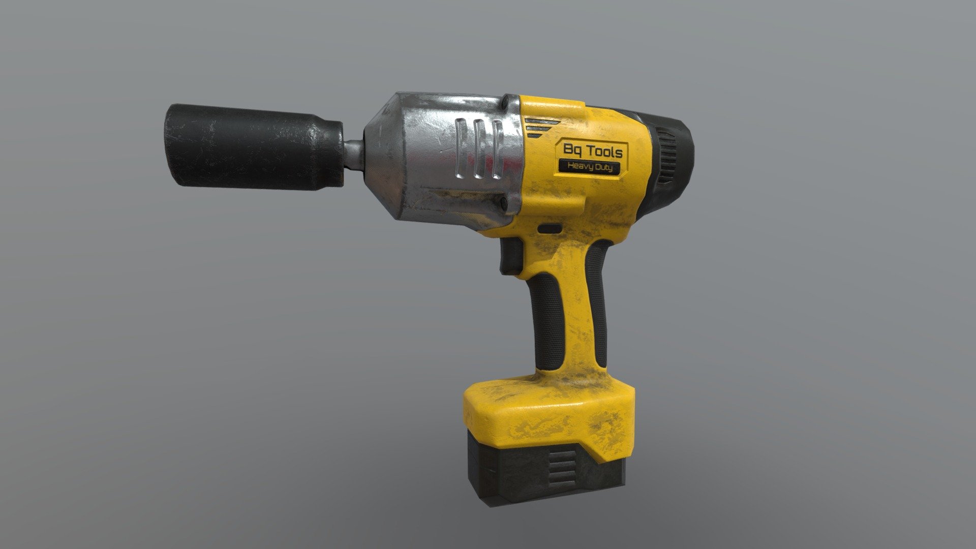 Electric Impact Wrench - Impact Wrench - 3D model by Becquerel1 3d model