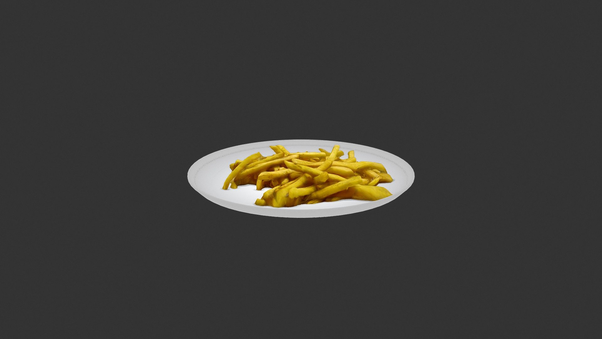 French Fries - 3D model by alex.alexandrov.a 3d model