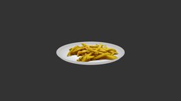 French Fries photogrammetry, 3dmodel