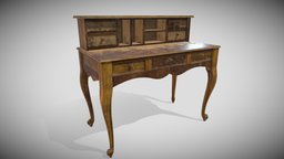Writing Desk classic, furniture, baroque