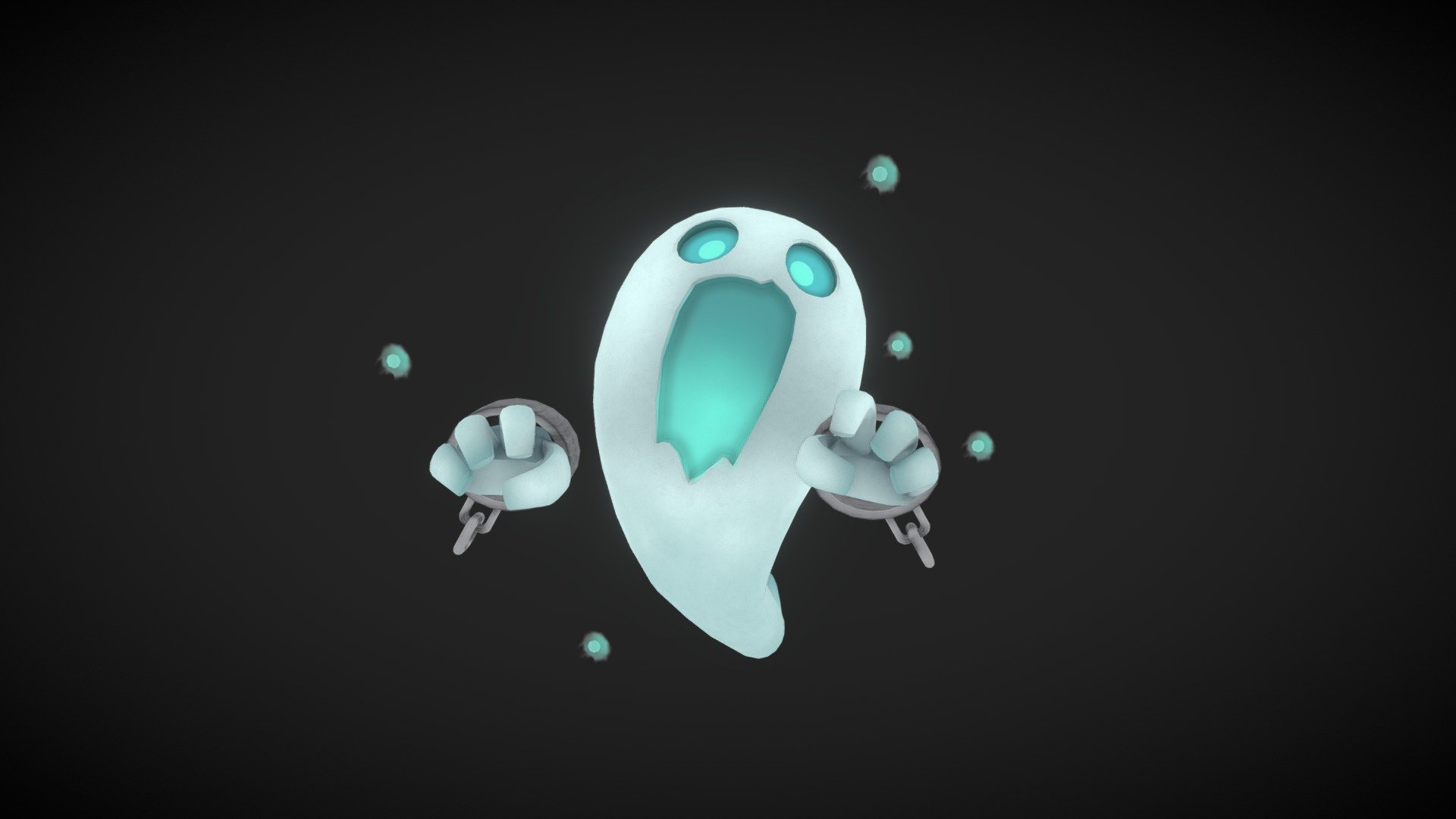 16th day of 3december
This time i tried making a ghost!. 
should had been for october, but see it as the ghost of past christmas :p - 3December -Fantasy Ghost - Download Free 3D model by warbossdil 3d model