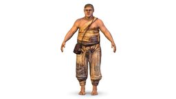 Low Poly model Man Farmer Character leather, white, vest, boy, medieval, bag, pants, walker, rustic, young, worker, patch, farmer, youth, villager, casual, belt, men, powerful, blonde, peasant, traveler, wear, urchin, traveller, juvenile, malecharacter, beggar, caucasian, male-human, deprived, menswear, boyscouts, boycharacter, youngster, passerby, man, male, rogue, "blonde-hair", "pauper", "ragamuffin"