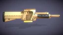 Grenade Launcher Gold (Apocalypse Weapons)
