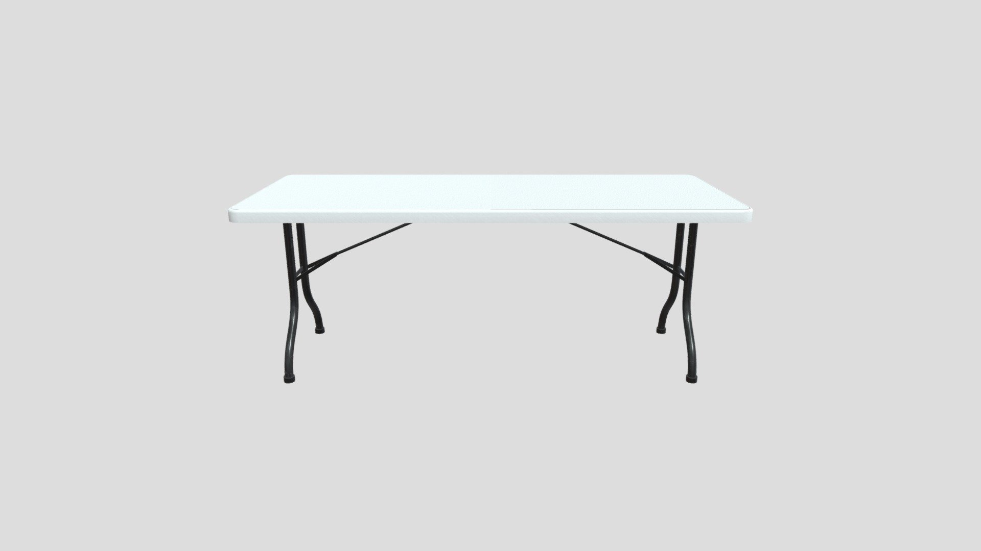 A cheap foldable table, perfect for a garden - Exterior Table Abrela - Download Free 3D model by octoyisus (@pelayofigaredo) 3d model