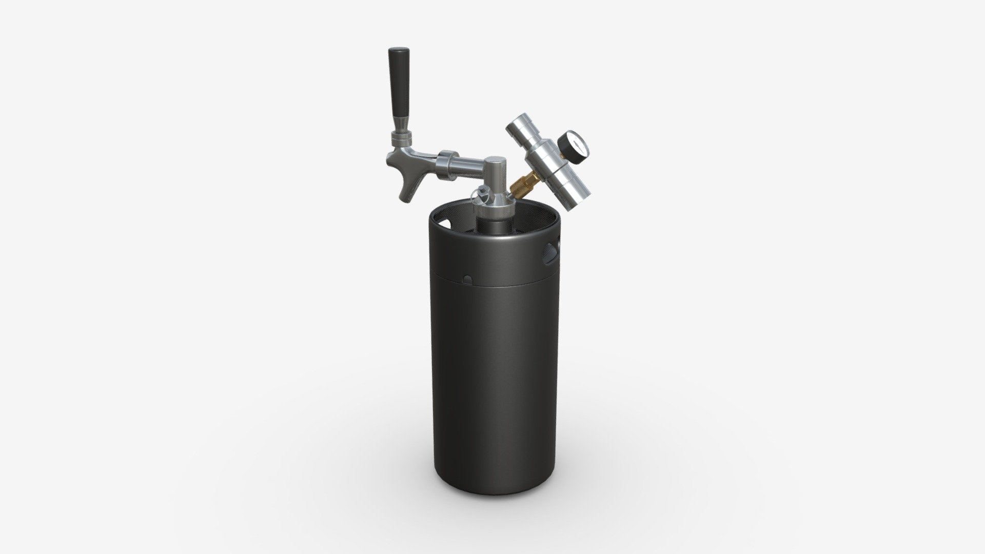Pressurized Keg System 02 - Buy Royalty Free 3D model by HQ3DMOD (@AivisAstics) 3d model