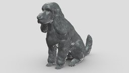 English Cocker Spaniel V2 3D print model stl, dog, pet, animals, figurine, 3dprinting, doge, 3dprint, dogstl, stldog