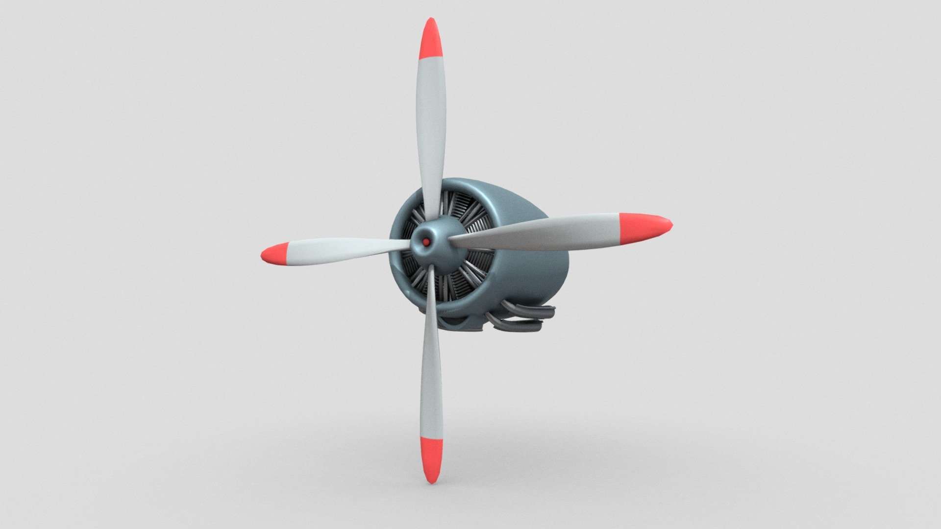 This is a Game ready low poly model of a Aircraft engine

This model is suitable for use in (game engines, broadcast, high-res film closeups, advertising, animations, visualizations)

FEATURES:

-High-quality polygonal model
-Models resolutions are optimized for polygon efficiency
-Model is fully textured with all materials applied (V-ray) &amp;(Scanline/pbr)
-No special plugin needed to open scene.
-Fully Unwrapped Uvs, non overllaping
-units used cm

File Formats:

OBJ

TEXTURES
4096x4096 color normal metal rough (pbr) - Plane Engine - Buy Royalty Free 3D model by Pbr_Studio (@pbr.game.ready) 3d model