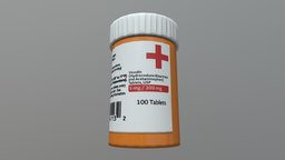 Pills pills, medicine, freemodel, painkillers, gameasset