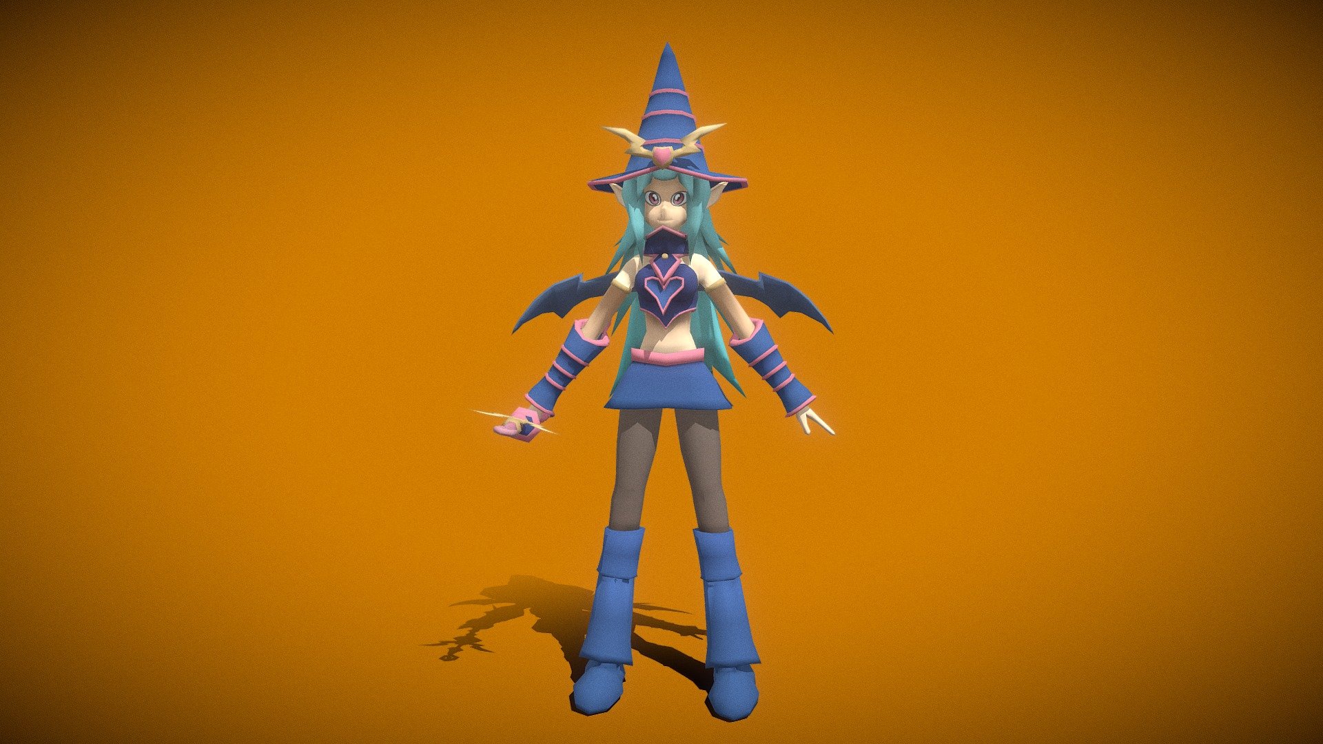 This was a custom model made for a Patron, if you want custom models like this join my Patreon Today! :https://www.patreon.com/user?u=14434838 - Chocolate Magician Girl (Yugioh) - Buy Royalty Free 3D model by Yanez Designs (@Yanez-Designs) 3d model