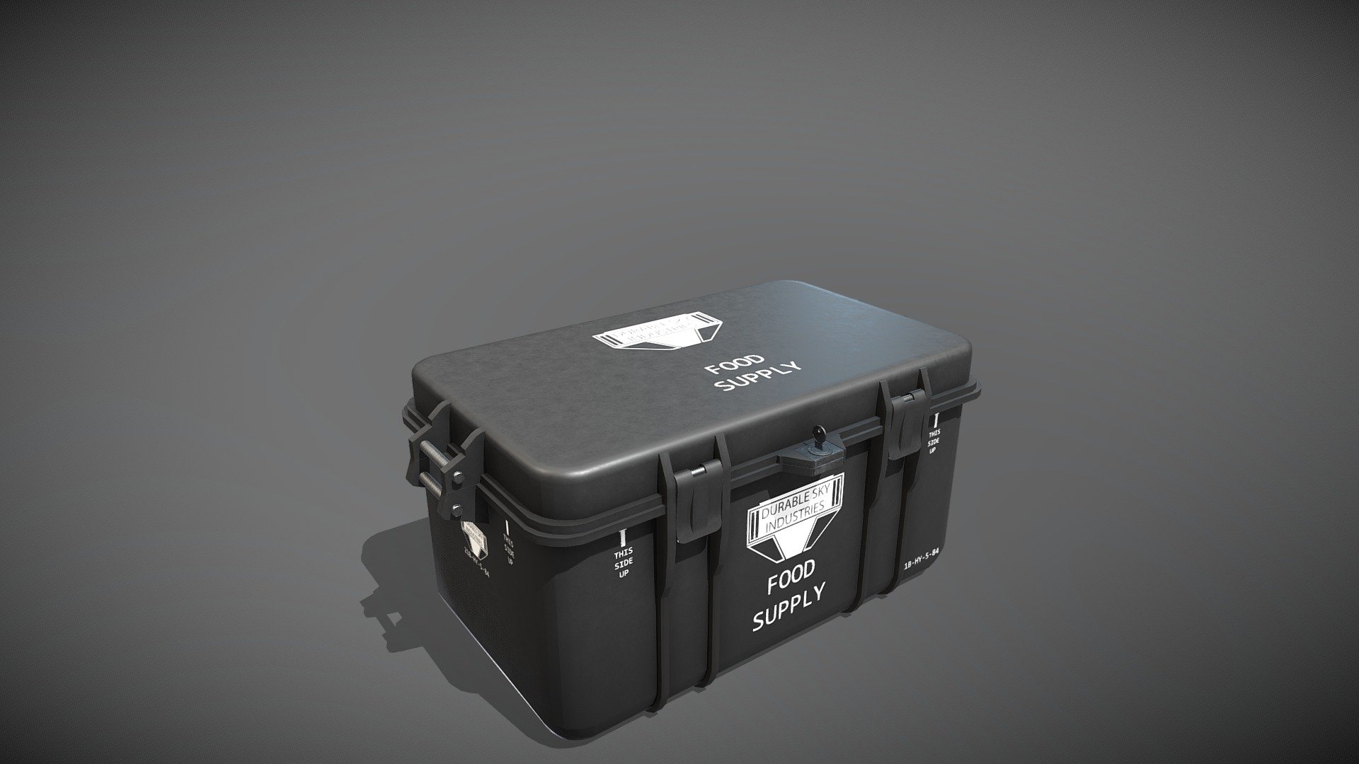 Portfolio 2019 - Supply Crate - Portfolio 2019 - Supply Crate - 3D model by Chris (@ChrisYIA) 3d model