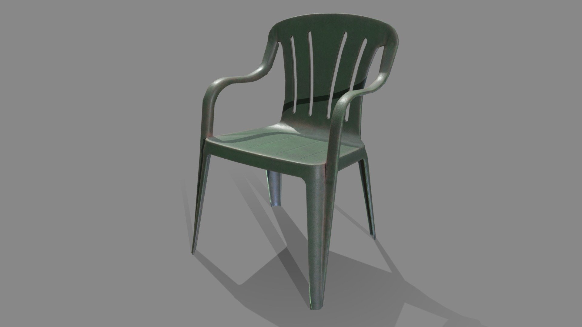 Low poly

Old abandoned plastic chair.

Textures: AO,base, normal, roughness, metallic. 4096x4096 3d model