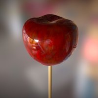 Pomme dAmour apple, candy, substancepainter, substance, painter, cinema4d, c4d