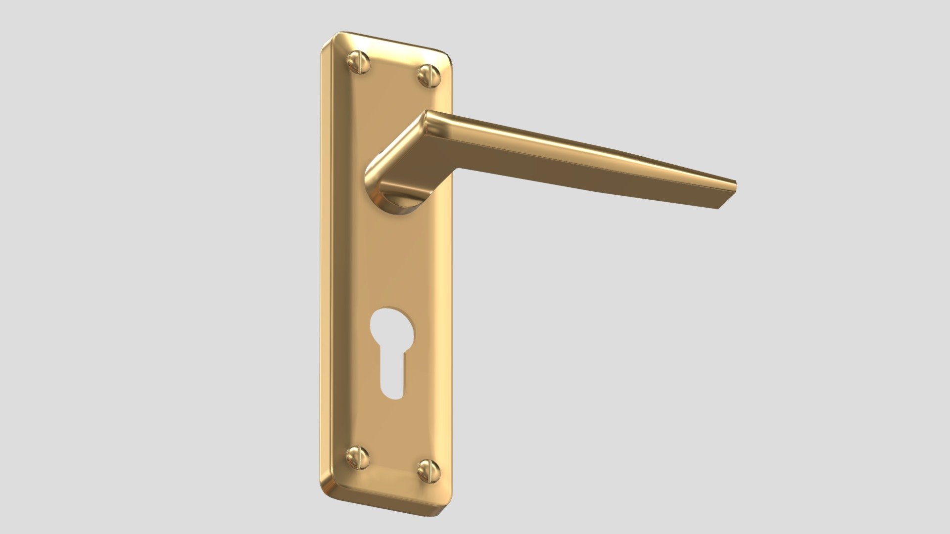 Hi, I'm Frezzy. I am leader of Cgivn studio. We are a team of talented artists working together since 2013.
If you want hire me to do 3d model please touch me at:cgivn.studio Thanks you! - Kendal Door Handle Brass - Buy Royalty Free 3D model by Frezzy3D 3d model