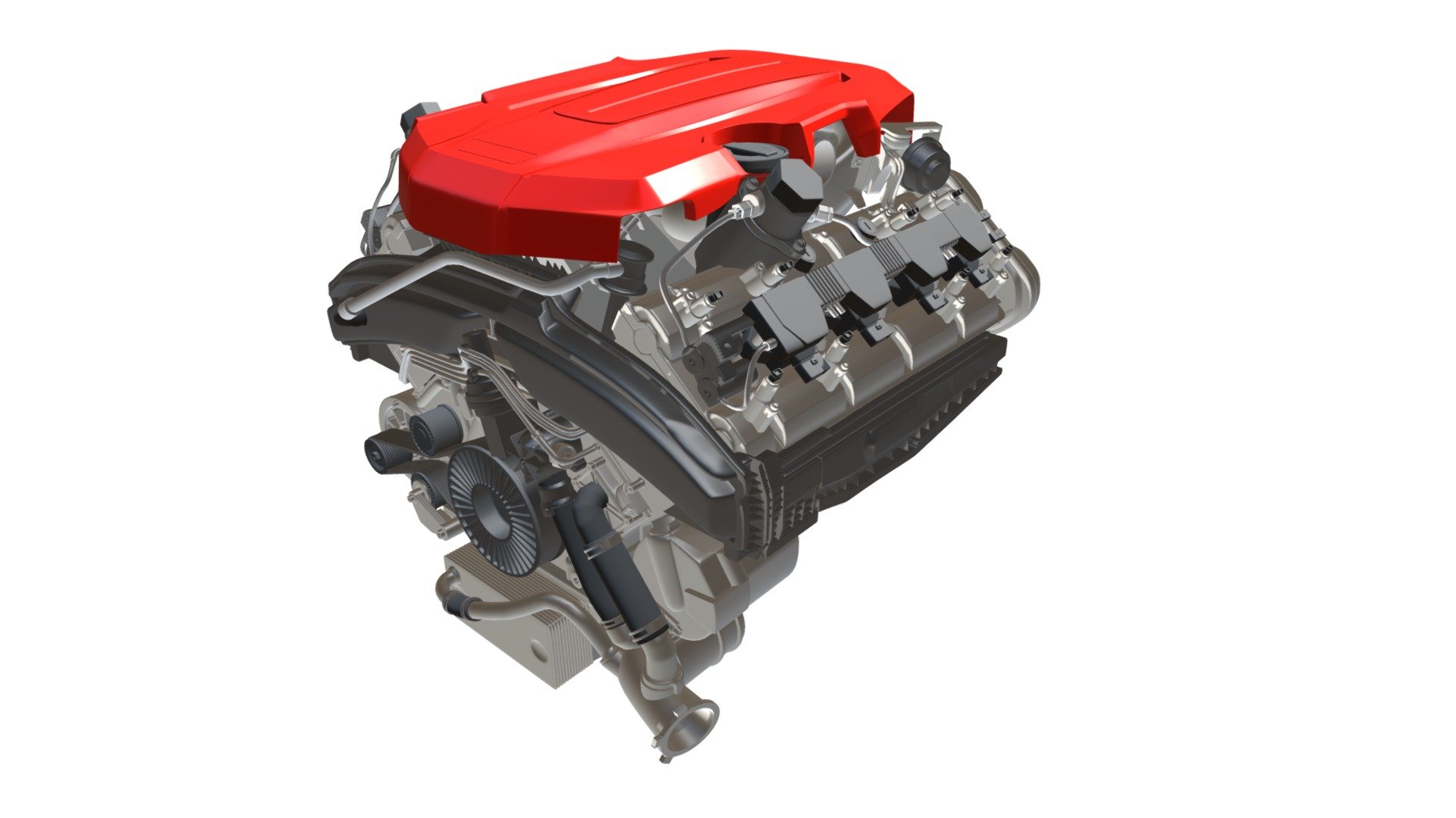 High quality 3d model of V8 car engine.

If you need other 3d formats, please contact us 3d model