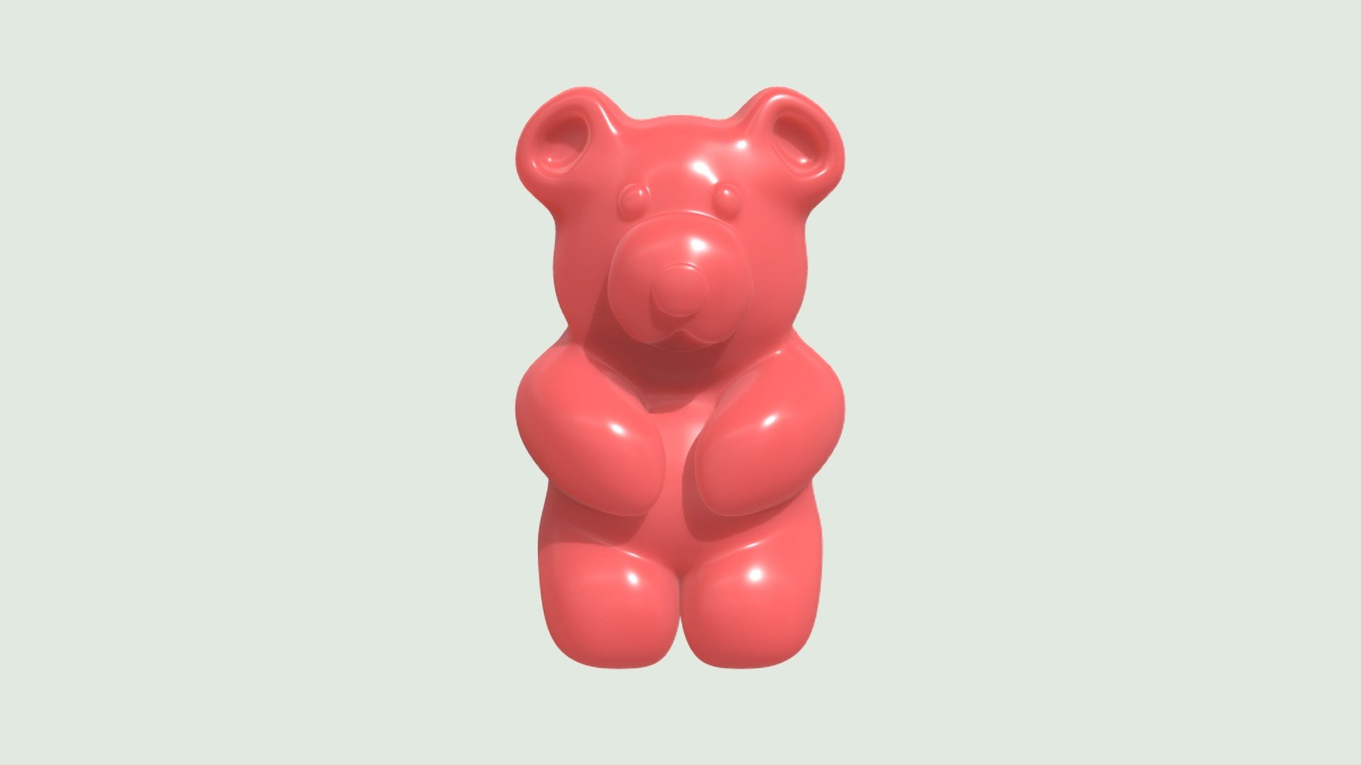 Gummy Bear 3d model - Gummy Bear - Buy Royalty Free 3D model by Luca Brambilla (@luchino.brambilla96) 3d model