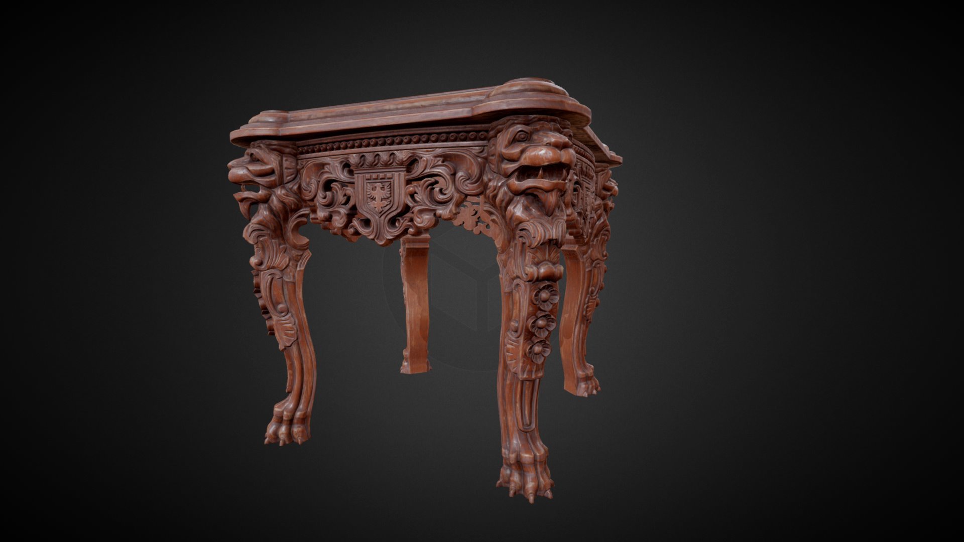 Hi
Used 3ds max / Zbrush / Substance Painter
thank you - Lion Table - 3D model by mreggx 3d model