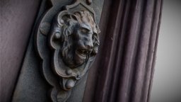 Lion Doorknob in Prague