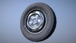 Car Tire / Photoscan / Low Poly PBR