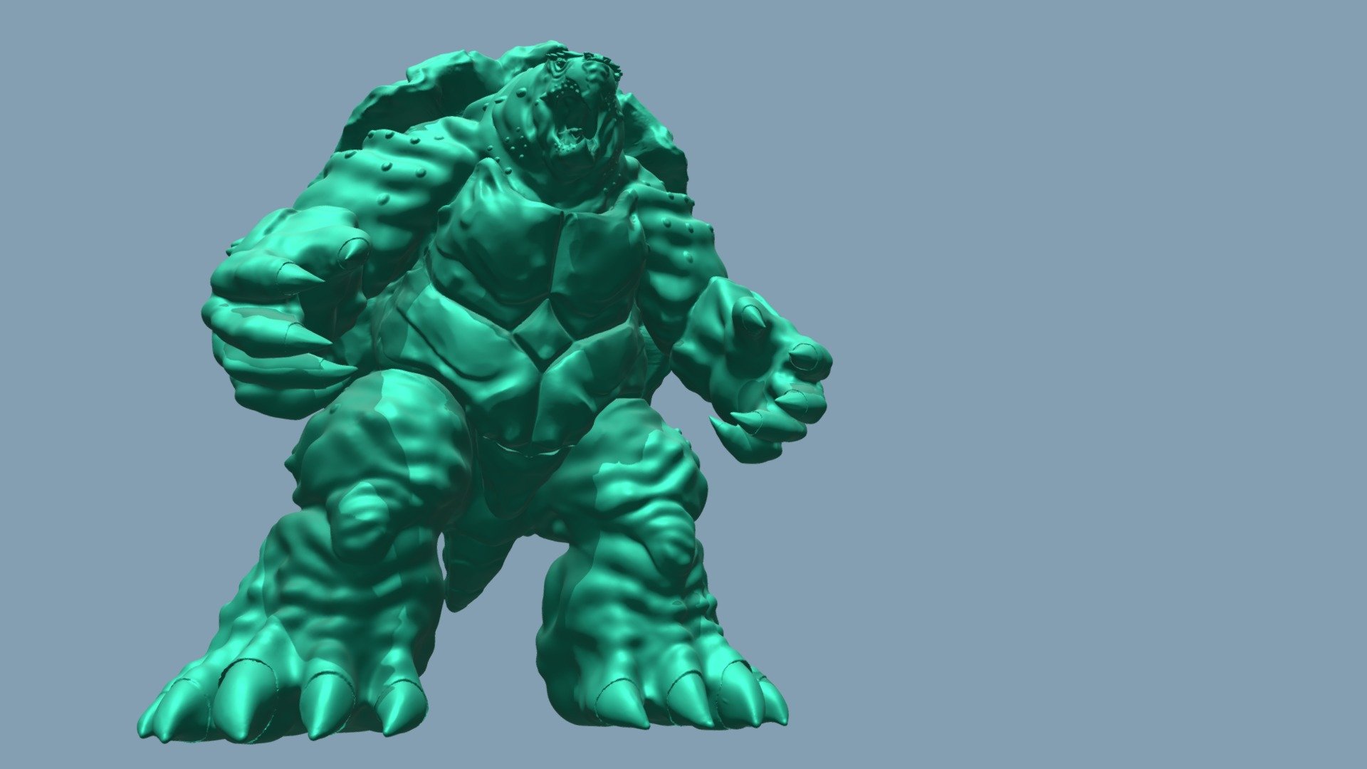 Giant mutant turtle reworked - BoG - 3D model by Mr Jay (@mrjay) 3d model