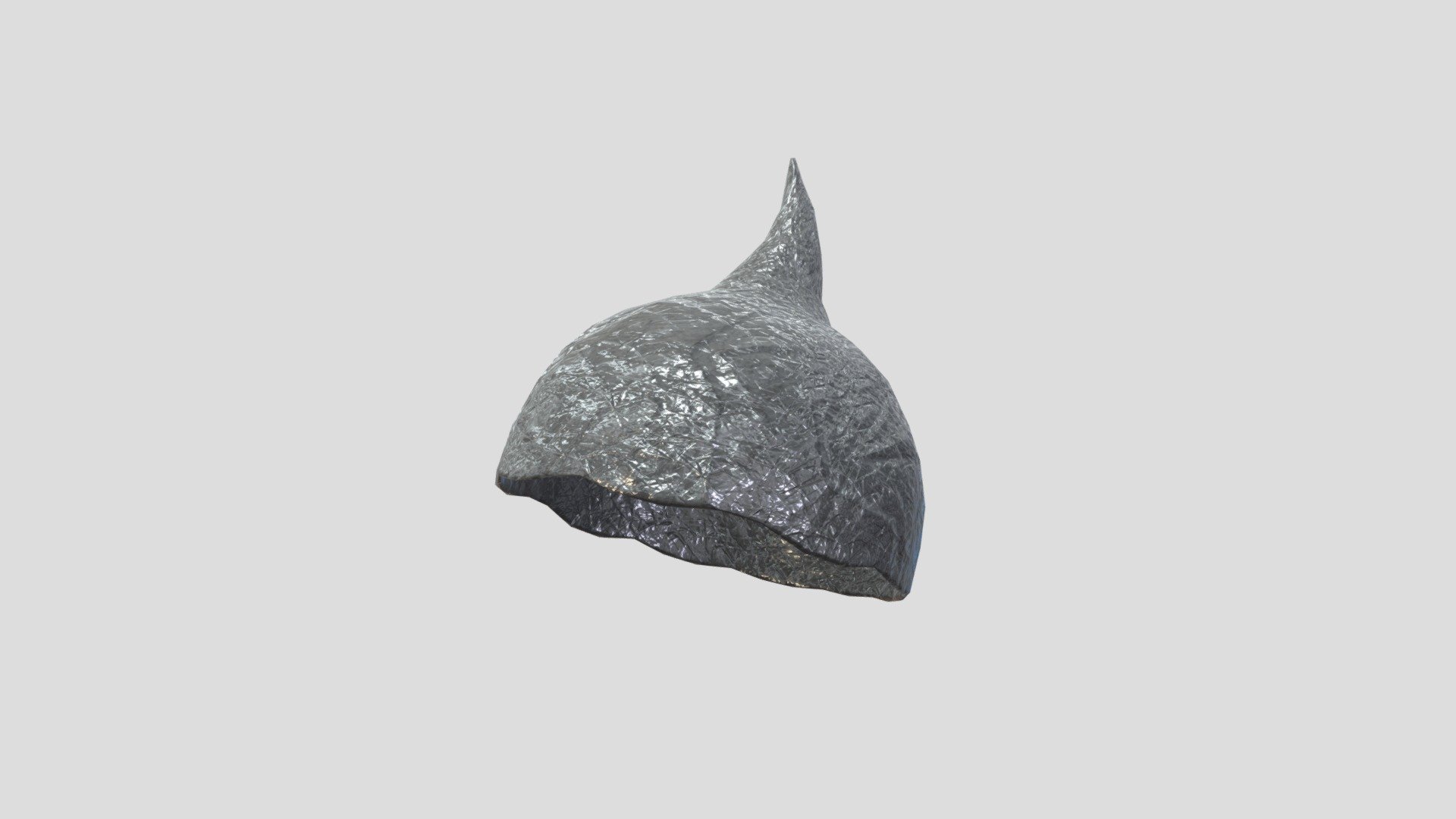 Foil Hat 3d model.      
    


File Format      
 
- 3ds max 2021  
 
- FBX  
 
- OBJ  
    


Clean topology    

No Rig                          

Non-overlapping unwrapped UVs        
 


PNG texture               

2048x2048                


- Base Color                        

- Normal                            

- Roughness                         



864 polygons                          

834 vertexs                          
 - Foil Hat - Buy Royalty Free 3D model by bariacg 3d model