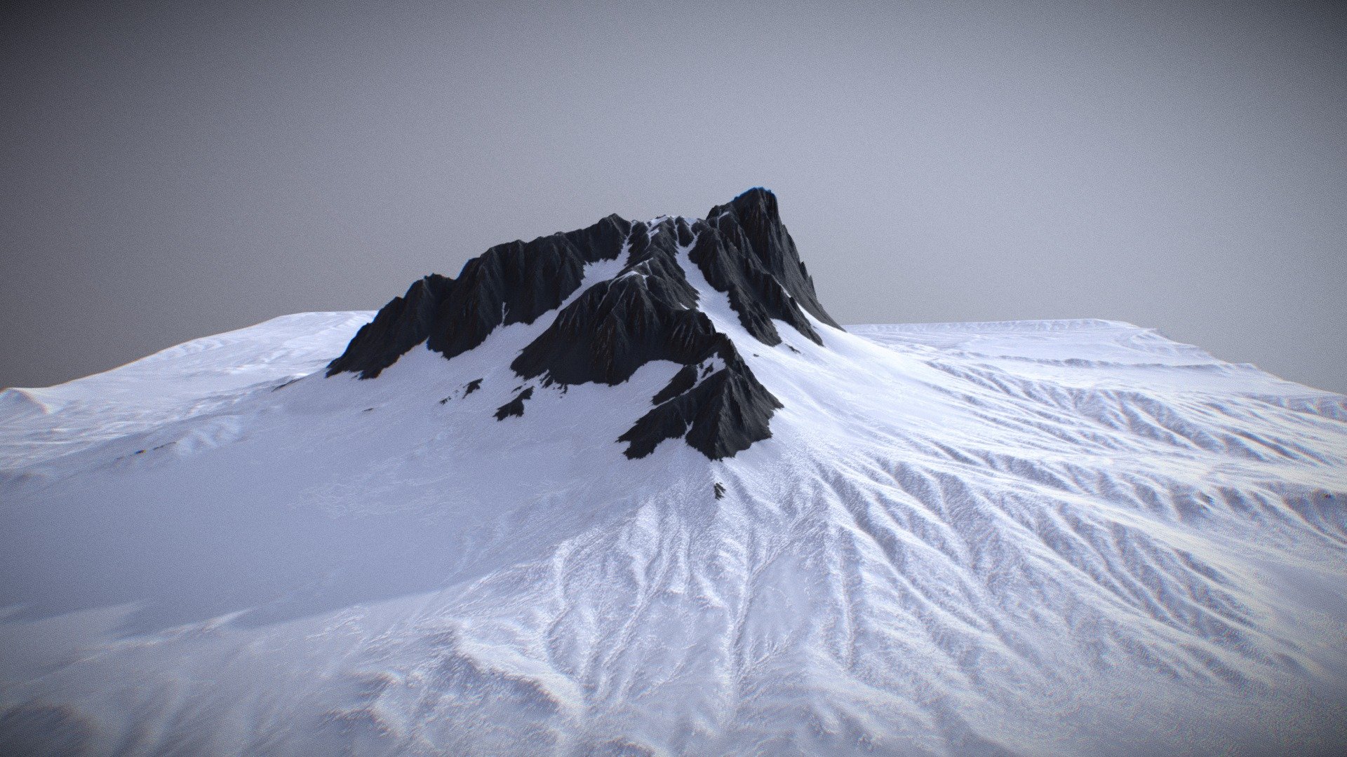 This mountain is a high end, photorealistic 3D model, that is created to help you add the realism to your project.

The model is suitable for any visual production - broadcast, high-res film close-ups, advertising, games, design visualization, forensic presentation, animated movie production, still illustration etc.

Model has clean optimized topology 3d model