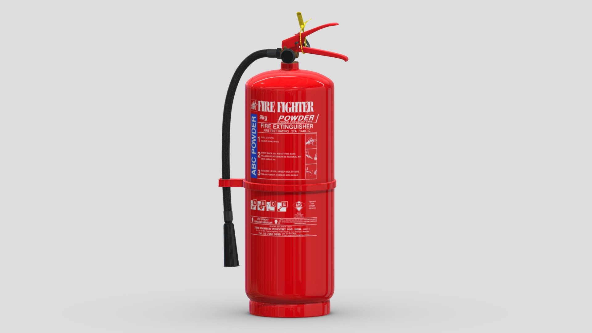Hi, I'm Frezzy. I am leader of Cgivn studio. We are a team of talented artists working together since 2013.
If you want hire me to do 3d model please touch me at:cgivn.studio Thanks you! - Abc Powder Fire Extinguisher - Buy Royalty Free 3D model by Frezzy3D 3d model