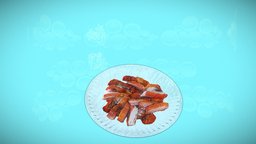 烤鴨拼盤  Roast duck slices  ローストダック food, taiwan, duck, slices, roast