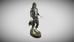 Simón Garth Statue 3d model for 3d print