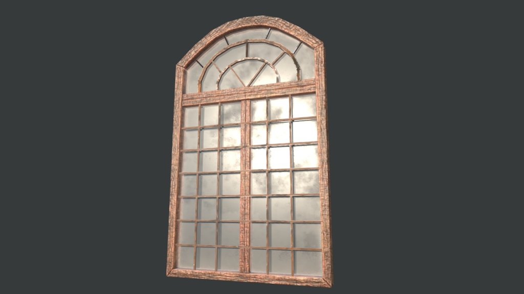 game prob, rdy for ue4 - victorian window - Download Free 3D model by expy 3d model