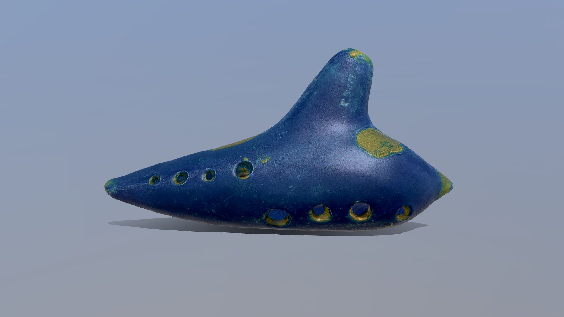 (Photogrammetry)

An antique Transverse Ocarina from South America

scanned with photogrammetry - Antique Ocarina - Buy Royalty Free 3D model by FletchTech 3d model