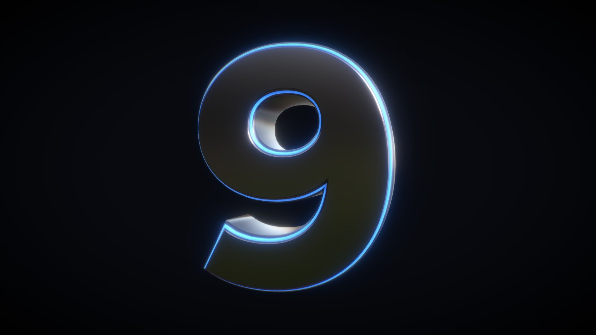 3D model of Number Nine
I've created this model for free countdown video, you can watch it here: 
YouTube link

If you want to download this video, go here: 
Pixabay link

Here's record of my stream where I'm making it:
YouTube link - 3D Number - 9 (NINE) - Download Free 3D model by Jihambru 3d model