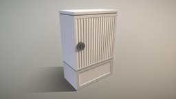 Cable Distribution Cabinet (Low-Poly)