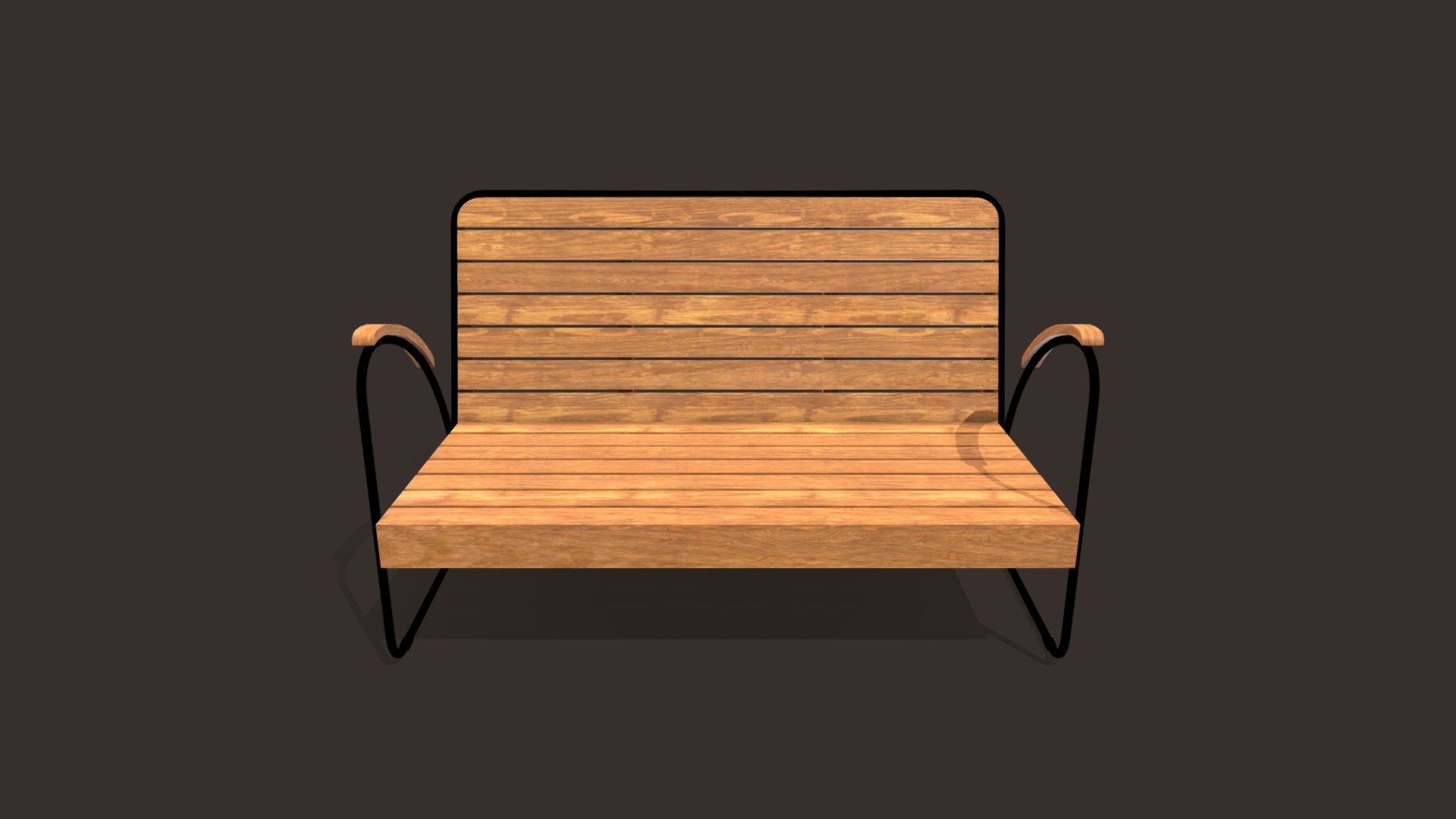 Garden Bench - Buy Royalty Free 3D model by MDgraphicLAB 3d model