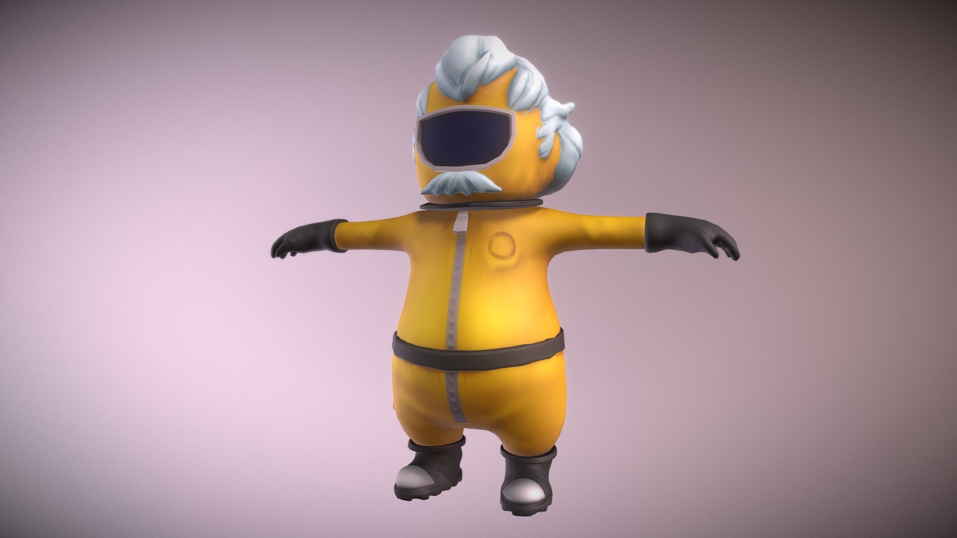 Main Character of a short animated film done for a University Project. I'm aware I could have saved some polycount in the boots but I just ZRemeshed them for speed. Here's a link to my blog post on this character: https://lockosblog.wordpress.com/2018/01/10/the-scientist-animated-short/ - The Scientist - 3D model by ItsLocko 3d model