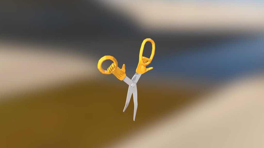Scissors Walking  Scissors - Scissors Walking  Scissors - Download Free 3D model by daxterpiece 3d model