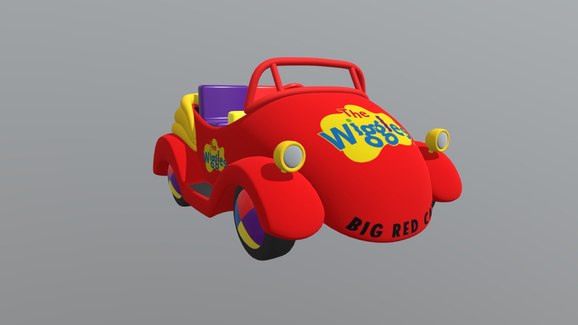 We're gonna ride the whole day long

Modeled in Maya
Re-textured in Blender - Big Red Car - 3D model by spoons3Dart 3d model