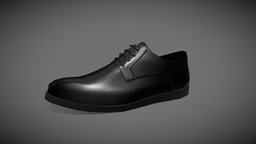 Classic Shoe shoe, classic, shoes, 3d-model, lowpoly, gameasset