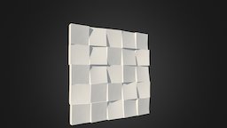 ZD Design Cube panel, 3d, wall