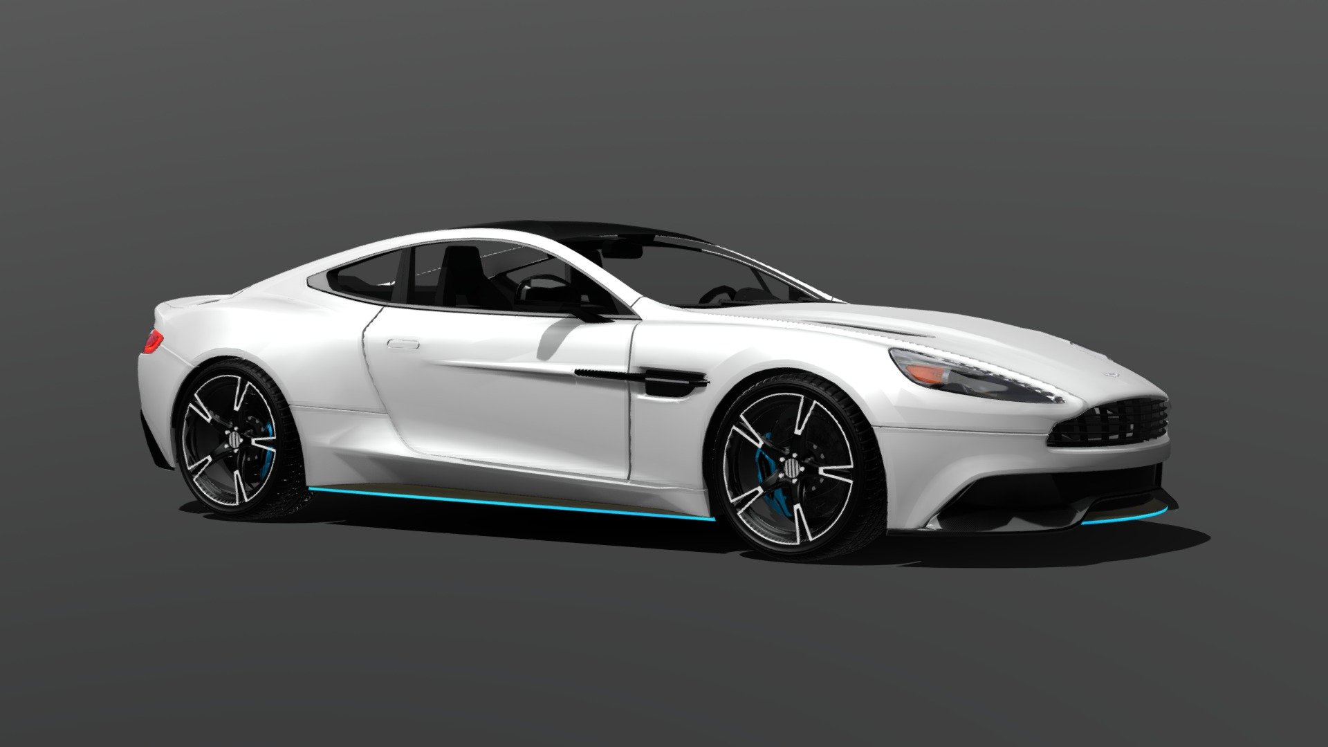 hope u liike it - Aston Martin Vanquish - 3D model by thelightning 3d model