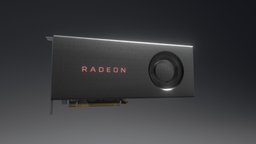 AMD Radeon RX 5700xt computer, gpu, amd, blender3dmodel, graphics-card, blender, blender3d, computerparts, amd_radeon, amd-radeon, rx5700, amd-rx-5700